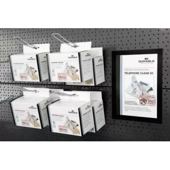 Magnetinis rėmelis Durable DURAFRAME A5 sidabrinis
