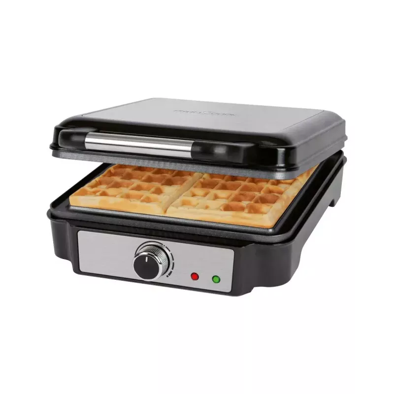 Vaflinė ProfiCook PC-WA 1241 4 vafliai 1200 W Juoda Nerūdijantis plienas