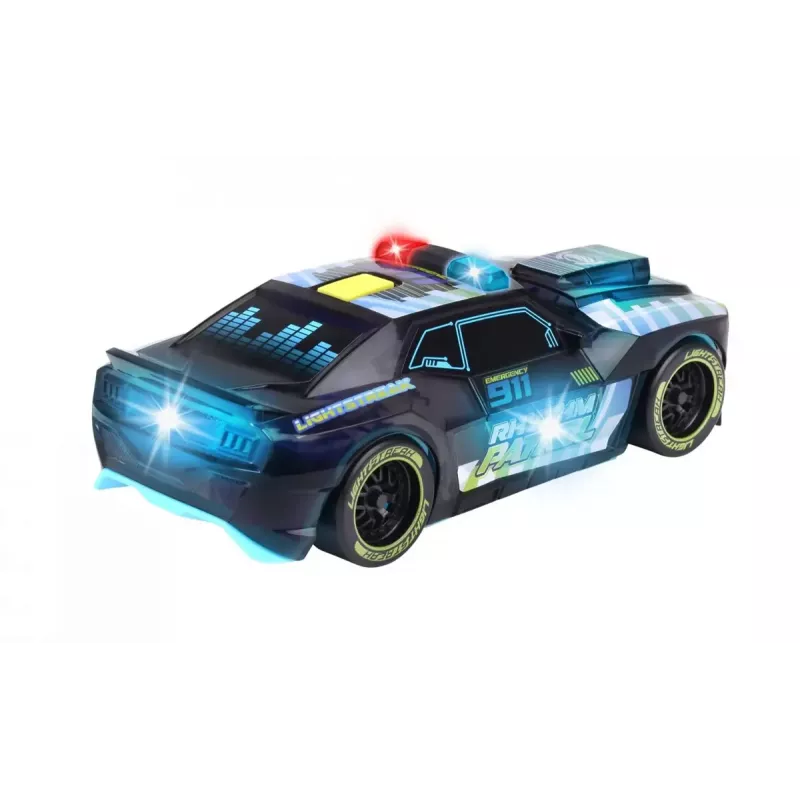 Policinis automobilis Dickie Toys Rhythm Patrol įvairiaspalvis 3 metams AA baterijos