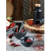 Druskos ir pipirų malūnėlis Zassenhaus 076073 Juodas