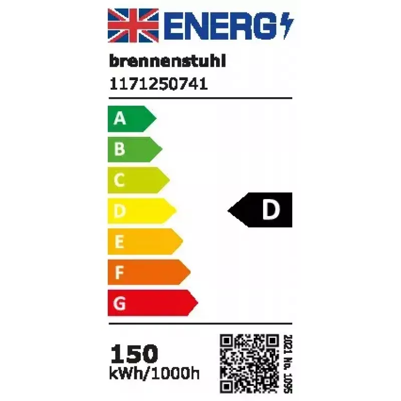 Prožektorius LED Brennenstuhl 1171250741 Juodas 150 W IP65