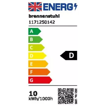 LED prožektorius Brennenstuhl JARO 1060 P 10W 1150lm IP65 su judesio detektoriumi