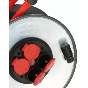Ilgintuvas Brennenstuhl SC 3210 4 kištukiniai lizdai 3000 W juodas raudonas sidabrinis