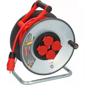 Ilgintuvas Brennenstuhl SC 3210 4 kištukiniai lizdai 3000 W juodas raudonas sidabrinis