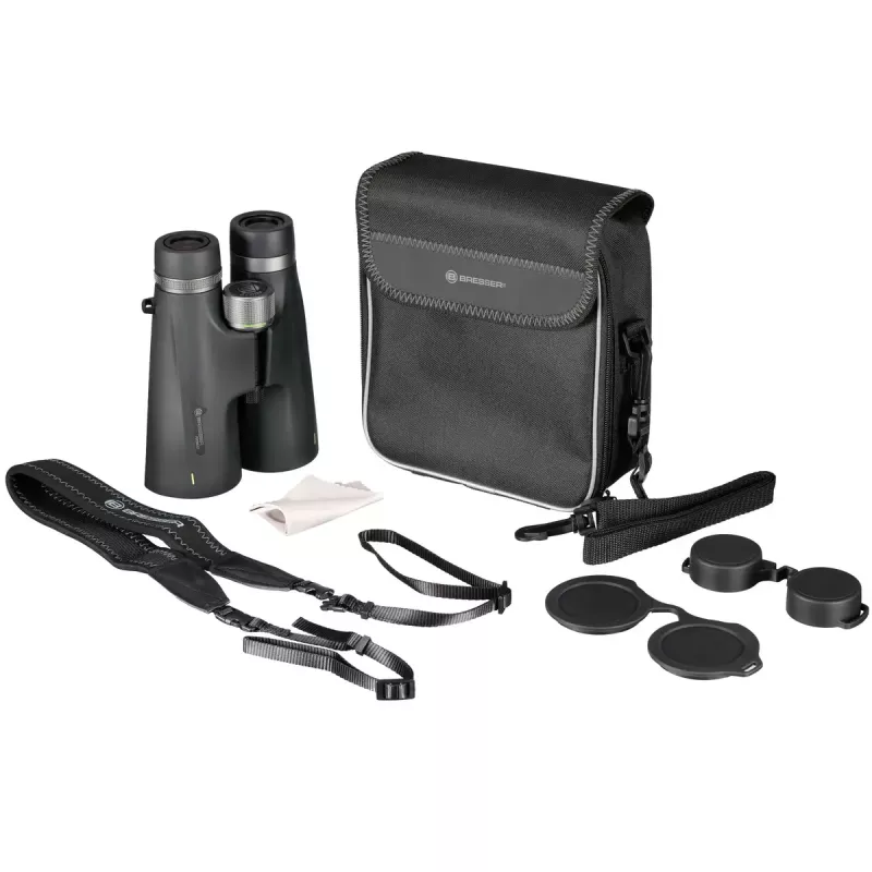 Žiūronai Bresser Optics Primax 8x56 BaK-4 juodai žali, didinimas 8x