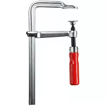 F tipo spaustuvas BESSEY GS25 25 cm aliuminis raudonas