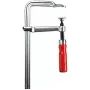 F tipo spaustuvas BESSEY GS25 25 cm aliuminis raudonas