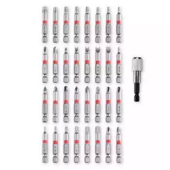 Gręžtukų antgalių rinkinys Einhell M-CASE 33 vnt 60 mm