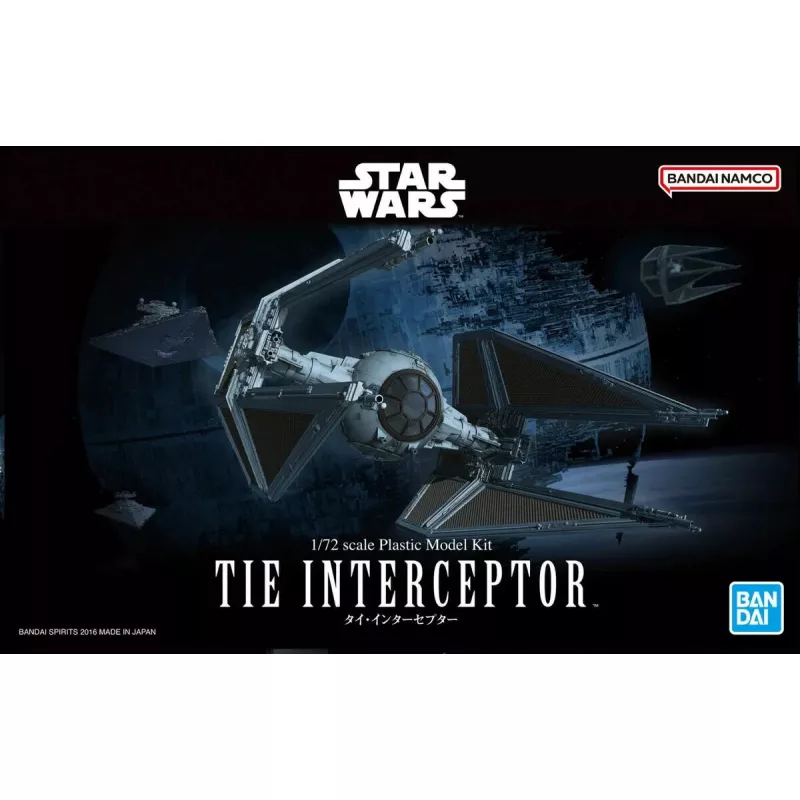 Plastikinis modelis REVELL TIE Advanced 1/72 – Bandai dizainas, modelio rinkinys