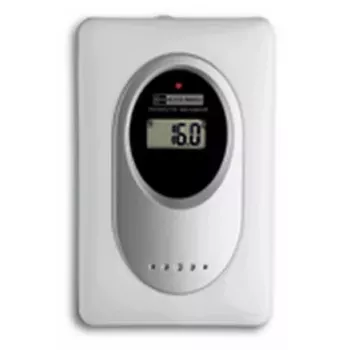 Elektroninis patalpų termometras TFA-Dostmann 30.3139 pilkas °C/°F