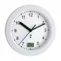 Sieninis / stalinis laikrodis TFA 60.3501 – apvalus baltas, 170×59 mm, AA 1,5 V