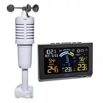 Anemometras TFA-Dostmann Spring Breeze Black