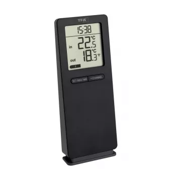 Belaidis termometras TFA-Dostmann 30.3071.01 Vidaus/lauko skaitmeninis 0-50°C