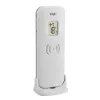 Belaidis elektroninis termometras TFA-Dostmann 30.3071.54 LOGoneo vidaus/lauko temperatūrai matuoti, sidabrinis