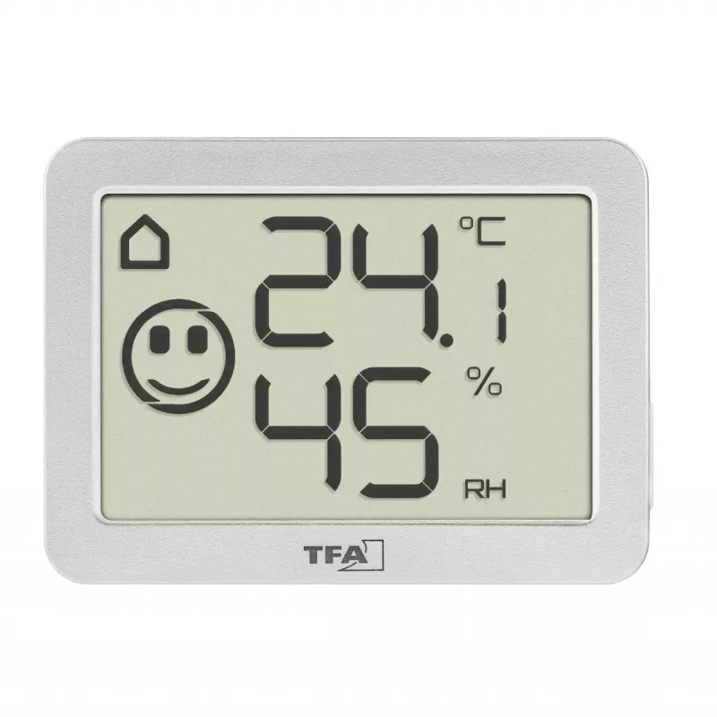 Vidaus temperatūros ir drėgmės jutiklis TFA-Dostmann 30.5055.02 belaidis