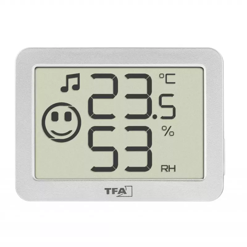 Vidaus temperatūros ir drėgmės jutiklis TFA-Dostmann 30.5055.02 belaidis