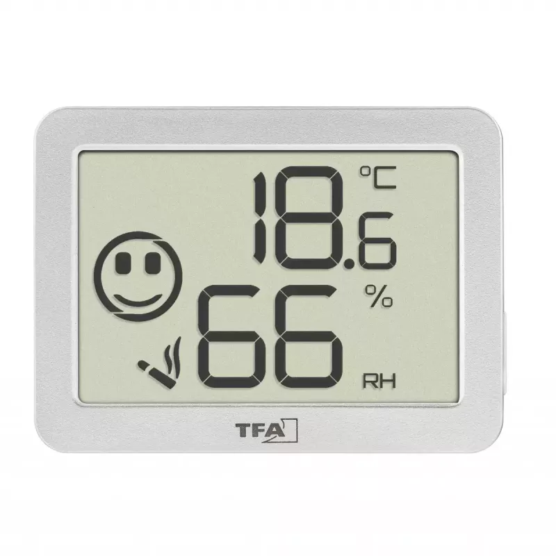 Vidaus temperatūros ir drėgmės jutiklis TFA-Dostmann 30.5055.02 belaidis