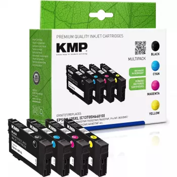 KMP 1656,4005 rašalo kasetės komplektas – juoda, žydra, purpurinė, geltona