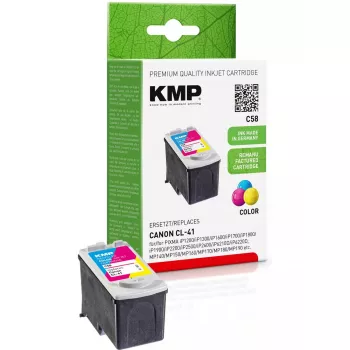 KMP Canon CL41 spalvotas 155 S C58 užpildytas kasetė