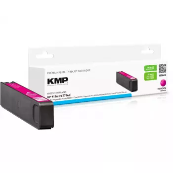 Kasetė KMP HP 913A (F6T78AE) rausvai raudona