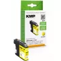 Kasetė KMP Brother LC-123Y Geltona Perdirbta