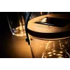 Stalinė lempa Krinner LUMIX Deco Glass Basic LED Skaidrus Stiklas Bambukas