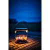 Stalinė lempa Krinner LUMIX Deco Glass Basic LED Skaidrus Stiklas Bambukas