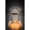 Stalinė lempa Krinner LUMIX Deco Glass Basic LED Skaidrus Stiklas Bambukas