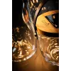 Stalinė lempa Krinner LUMIX Deco Glass Basic LED Skaidrus Stiklas Bambukas