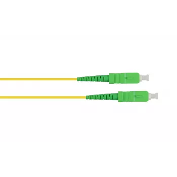 Skaidulinis optinis kabelis Good Connections LW-S907LASA 7,5 m FTTH G.652D LC į SC geltonas