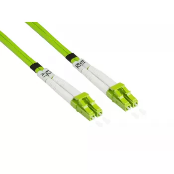 Skaidulinis optinis kabelis Alcasa LW-830LC5 30 m LC žalias