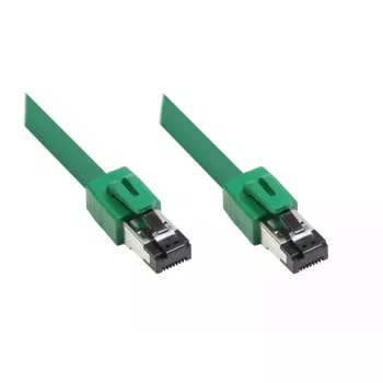 Tinklo laidas Alcasa 8080-075G Žalias 7,5 m Cat8.1 S/FTP