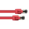 Tinklo kabelis Alcasa 8080-150R Raudonas 15 m Cat8.1 S/FTP