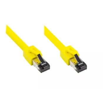 Tinklo laidas Alcasa 8080-100Y 10m Cat8.1 S/FTP Geltonas