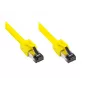 Tinklo kabelis Alcasa 8080-200Y Geltonas 20m Cat8.1 S/FTP