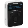 Nešiojamas radijo imtuvas TECHNISAT DIGITRADIO mobil 2 – DAB+ / FM, OLED 0,91 colio, 3,5 mm, USB-C, Li-Ion 500 mAh, juodas/baltas