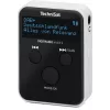 Nešiojamas radijo imtuvas TECHNISAT DIGITRADIO mobil 2 – DAB+ / FM, OLED 0,91 colio, 3,5 mm, USB-C, Li-Ion 500 mAh, juodas/baltas