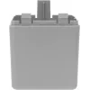 LNB TechniSat UNYSAT 11,7–12,75 GHz, F jungtis, 4 cm švitintuvas, 140 mA, pilka
