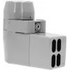 LNB TechniSat UNYSAT 11,7–12,75 GHz, F jungtis, 4 cm švitintuvas, 140 mA, pilka