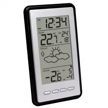 Skaitmeninė oro stotelė Technoline WS 9130-IT juoda sidabrinė