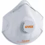 Respiratorinė kaukė UVEX silv-Air klasė 2210 FFP2, 3 sluoksnių apsauga