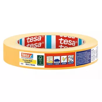 Maskavimo juosta TESA Professional 4344 (50 m × 19 mm, oranžinė)