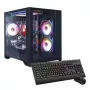 Stalinis kompiuteris Hyrican PCK07796 – AMD Ryzen 7 5700X, 16 GB DDR4, 1 TB SSD, NVIDIA GeForce RTX 5060 Ti, Windows 11 Home, juodas