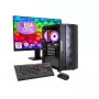 Žaidimų kompiuterio rinkinys Hyrican GAMEMAX MegaDeal Diamond BK Ryzen 5 5500 16GB 1TB SSD RTX 5050 su MSI PRO MP273A 27 colių LED monitoriumi