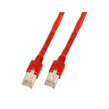 Tinklo kabelis EFB Elektronik Cat.5e RJ-45 Raudonas 3m