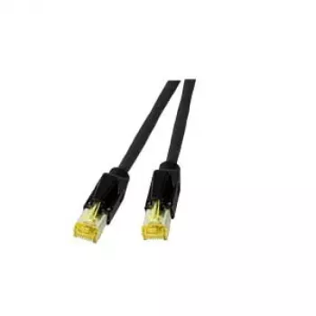 Tinklo kabelis EFB Elektronik K8560SW.10 RJ45 Cat6a 10m Juodas