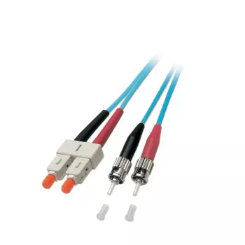Šviesolaidinis kabelis EFB Elektronik O7353.2 2 m SC ST Turkio spalvos