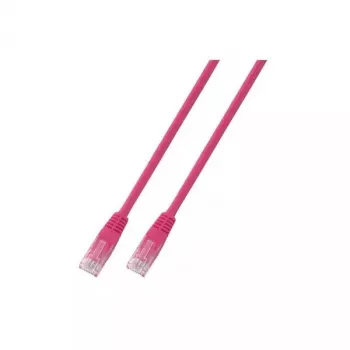 Tinklo kabelis EFB Elektronik 10m Cat6 RJ-45 U/UTP Magenta