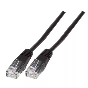 Tinklo kabelis EFB Elektronik K2422.6 juodas 6 m