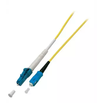 Skaidulinis optinis kabelis EFB Elektronik O0947.15 15 m LC SC I-V(ZN) H geltonas